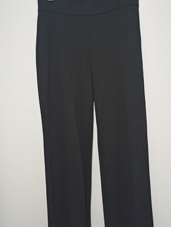 Elie Tahari Pants - Elie Tahari Black Straight-Leg Pants